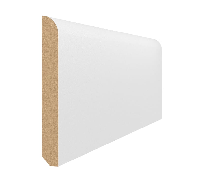 Плінтус MDF AGT SPR-9011 3082 Білий матовий 2800х100х12мм (уп.10 шт.) Плінтус MDF AGT SPR-9011 3082 Білий матовий 2800х100х12мм (уп.10 шт.)