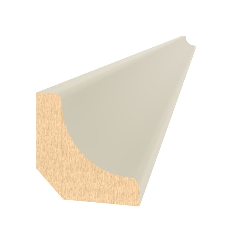 Плінтус MDF AGT SPR-6050 729 Світло-сірий шовк 2800х22х12 мм (уп.28 шт.)