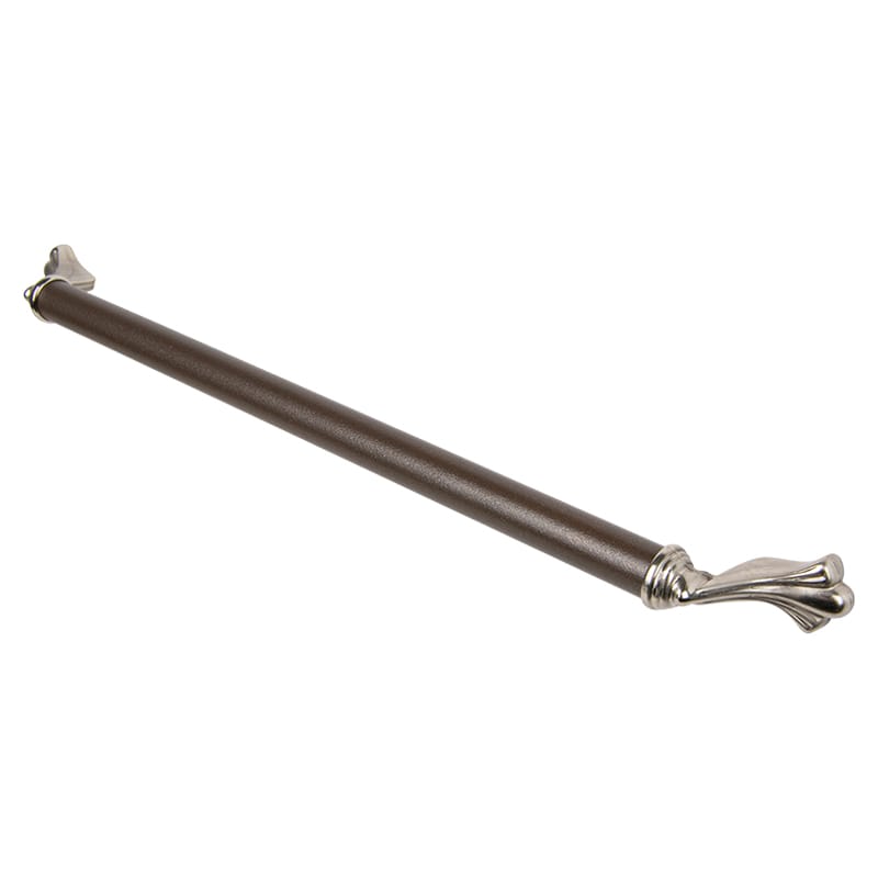 Ручка VV 832/256 INOX/коричневий, Туреччина Ручка VV 832/256 INOX/коричневий, Туреччина