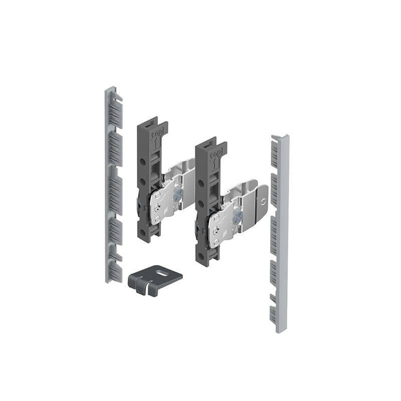 AvanTech YOU комплект соединителей лицевой панели H=139 серебро (9257612) Hettich AvanTech YOU комплект соединителей лицевой панели H=139 серебро (9257612) Hettich