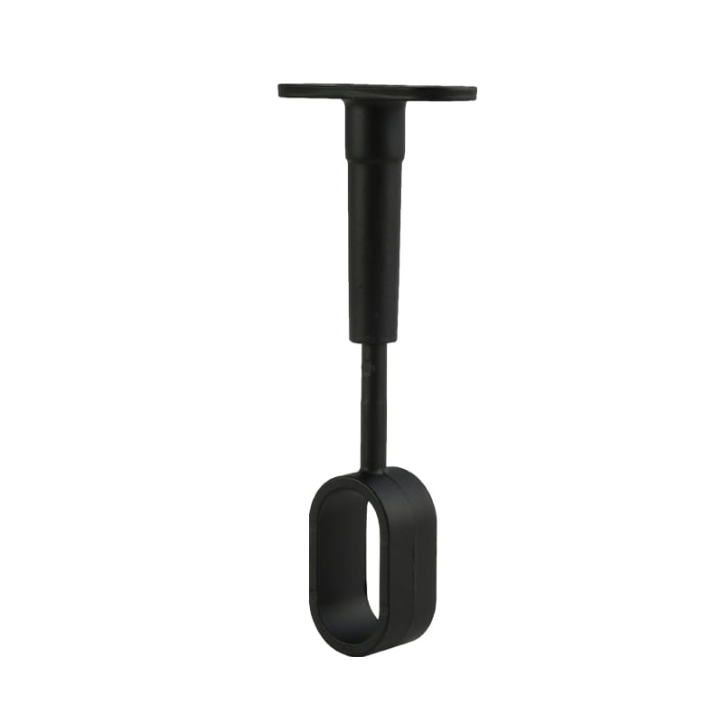 Держатель для трубы 30х15 Ferro Fiori M 11050. средний, черный
