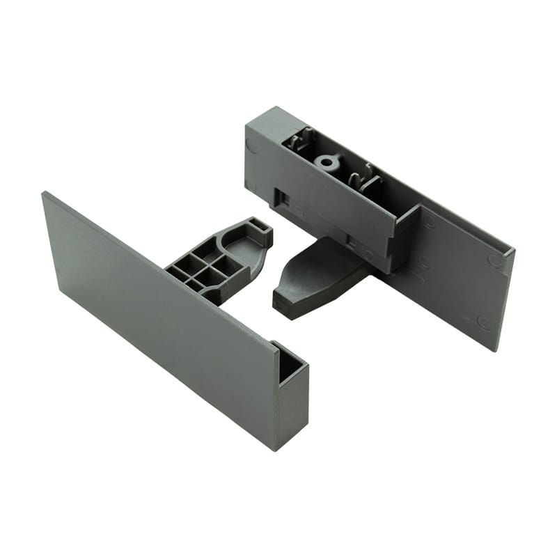 Кріплення лицевої панелі внутрішньої шухляди H=95 Muller Box profi line 3D антрацит Кріплення лицевої панелі внутрішньої шухляди H=95 Muller Box profi line 3D антрацит