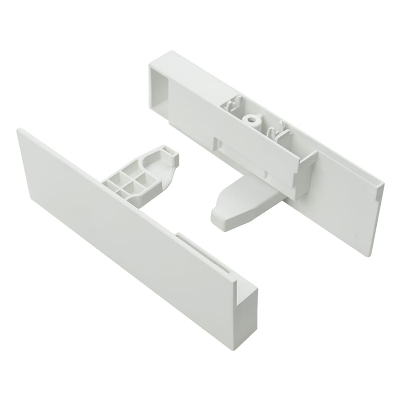 Крепление лицевой панели внутреннего ящика H=127 Muller Box profi line 3D, белый Крепление лицевой панели внутреннего ящика H=127 Muller Box profi line 3D, белый