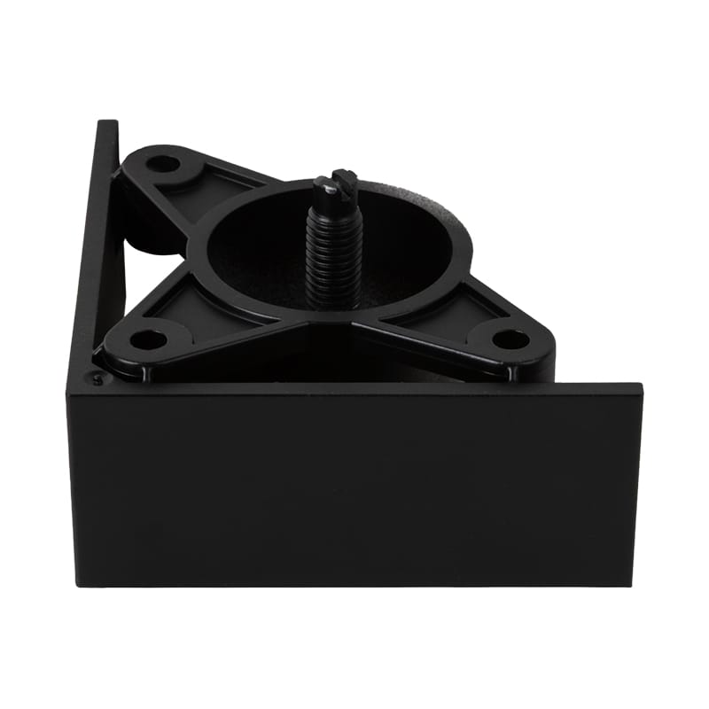 Ніжка меблева Ferro Fiori PL 736 R, h=35, max 750 кг, чорний Ніжка меблева Ferro Fiori PL 736 R, h=35, max 750 кг, чорний
