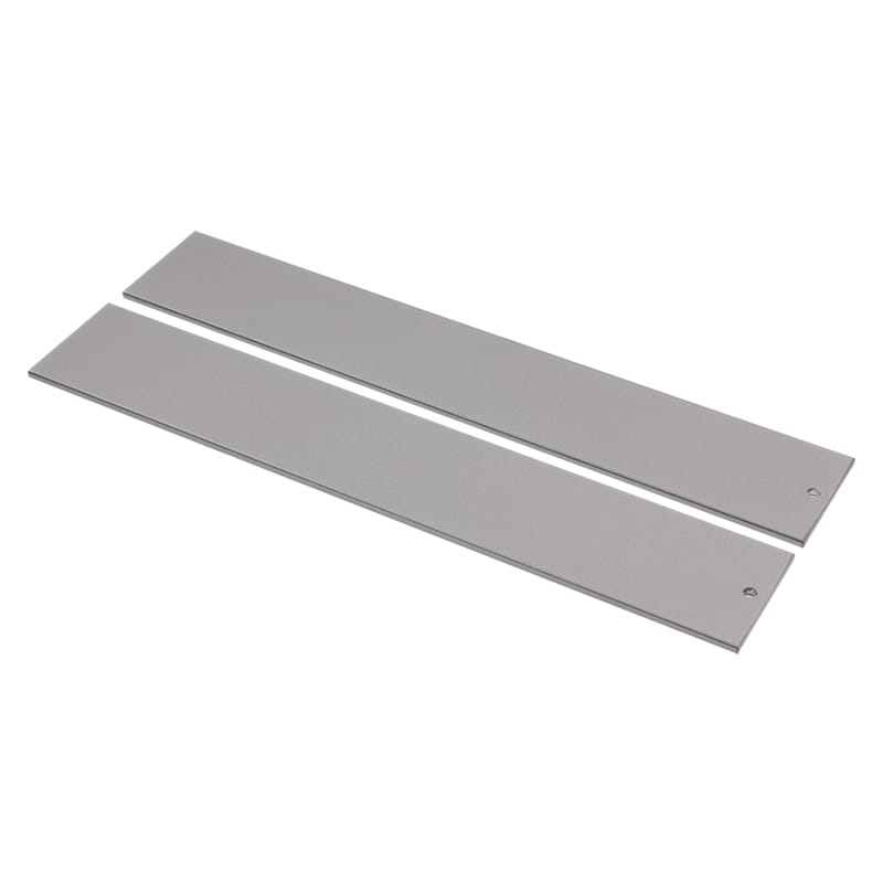 Комплект надставок TopSide L=420мм H=144мм, Atira, срібло, метал (9194680) Hettich