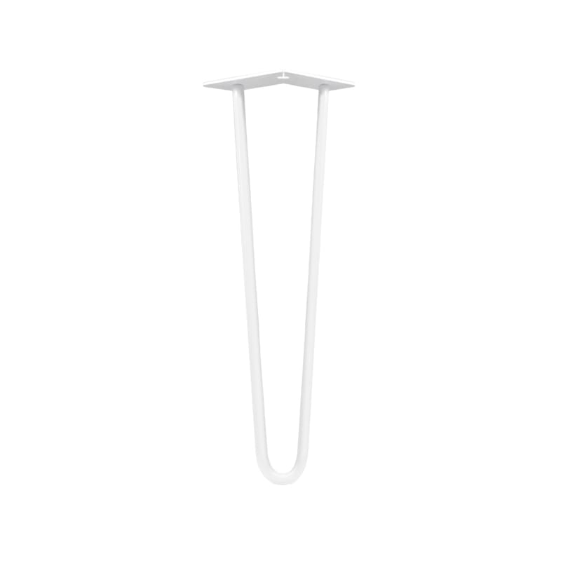 Ніжка меблева HAIRPIN Leg 2ROD Small h41см біла Ніжка меблева HAIRPIN Leg 2ROD Small h41см біла