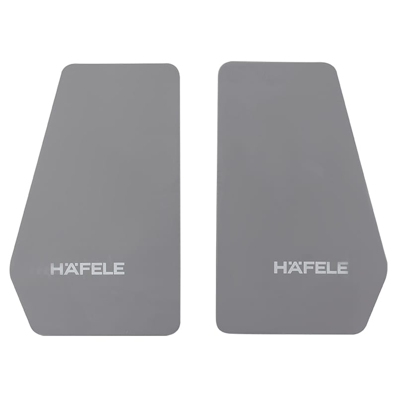 Комплект заглушок антрацит для FREE FLAP 3.15 Hafele Комплект заглушок антрацит для FREE FLAP 3.15 Hafele