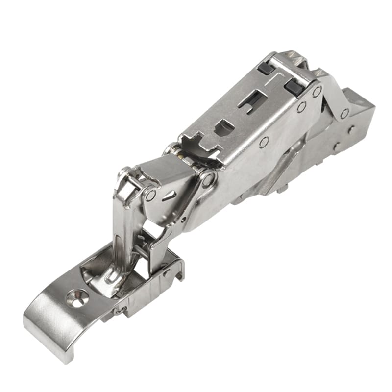 Петля Clip-on, 165°, Sensys, накладная, для стекла, никель (9135140) Hettich