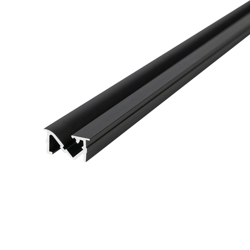 Профиль для LED-ленты, СКРЫТЫЙ, L = 3м, алюминий, черный Профиль для LED-ленты, СКРЫТЫЙ, L = 3м, алюминий, черный
