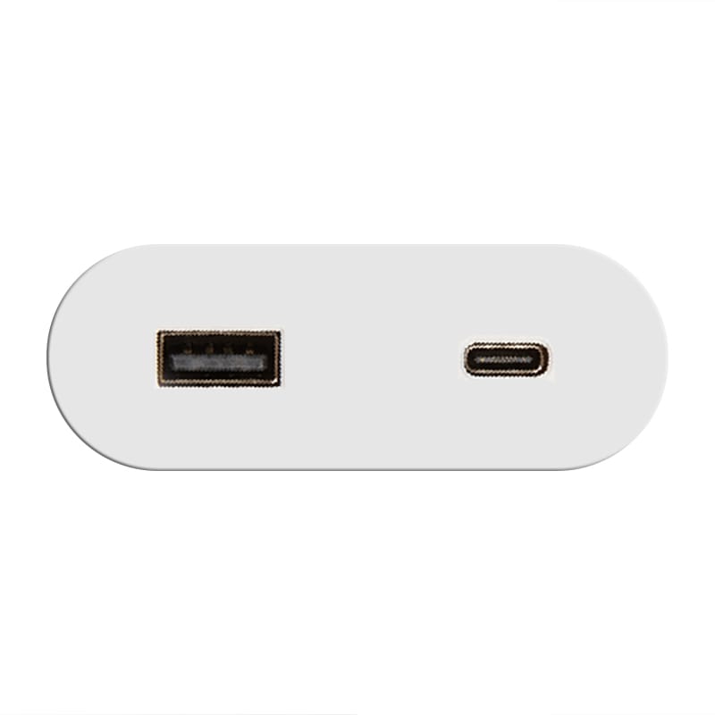 VersaPICK USB-розетка овальная, 1 USB, порт 5В (А+С) 110-220В, IP20, ZAMAK, белый мат (06029Z00060) VersaPICK USB-розетка овальная, 1 USB, порт 5В (А+С) 110-220В, IP20, ZAMAK, белый мат (06029Z00060)
