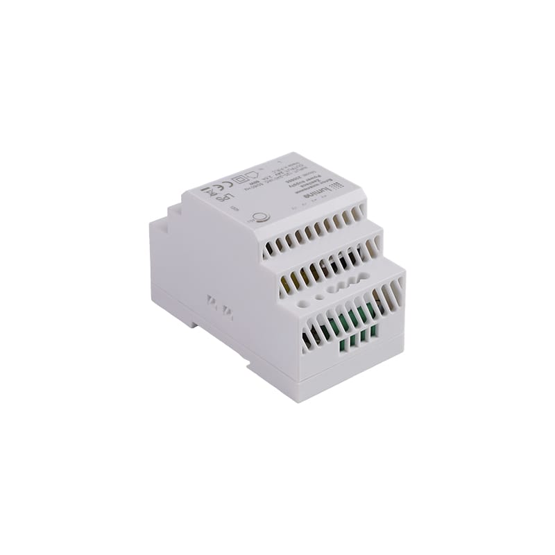 Блок живлення на DIN-рейку, 60W, 24V, IP20, пластик. корпус, Lumine