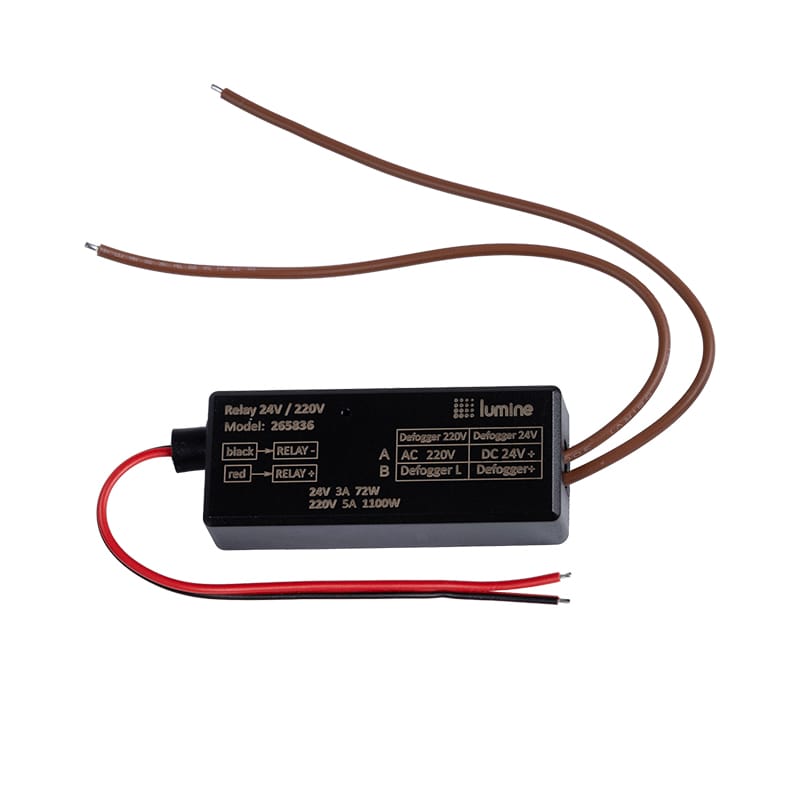 Реле 24V/220V, 72W/1100W