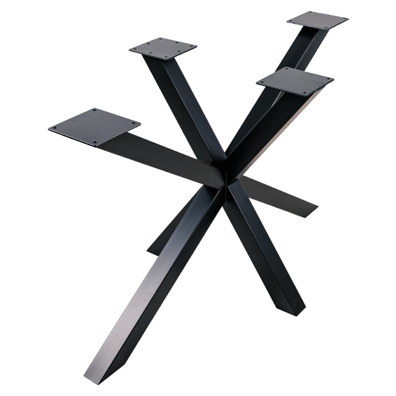 Каркас для столу 3Х, 1200х600мм, h = 725мм, чорний RAL 9005