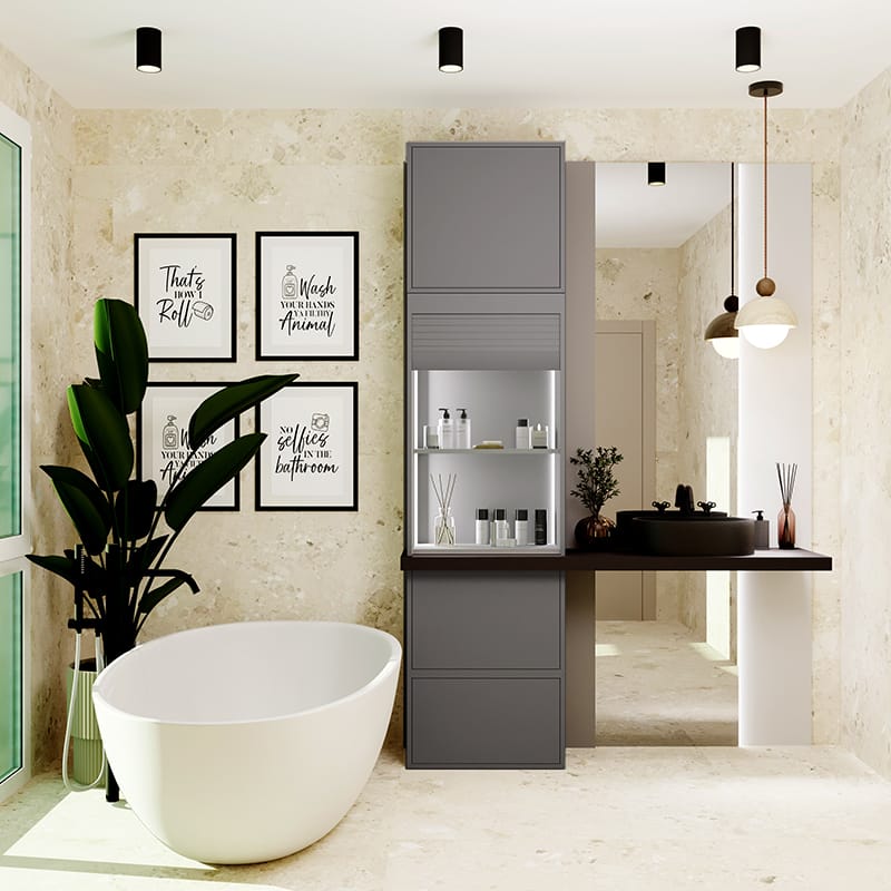 Комплект жалюзі REHAU RAUVOLET Noble matt Smoke Stack 2457L 600x1500 мм Комплект жалюзі REHAU RAUVOLET Noble matt Smoke Stack 2457L 600x1500 мм