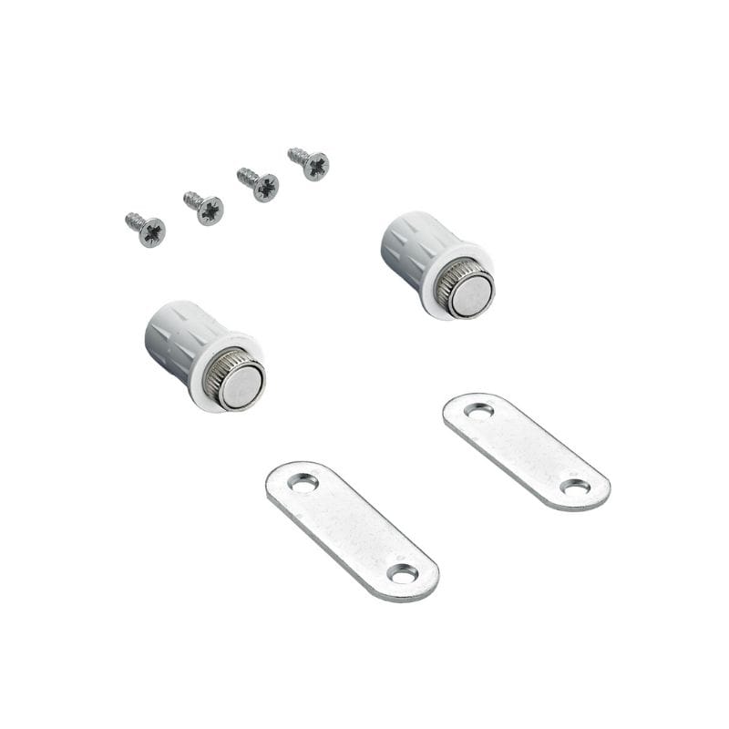 Магнитный фиксатор дизайнерский серо-белый для Pull to move, Wing Line L (9266244) Hettich