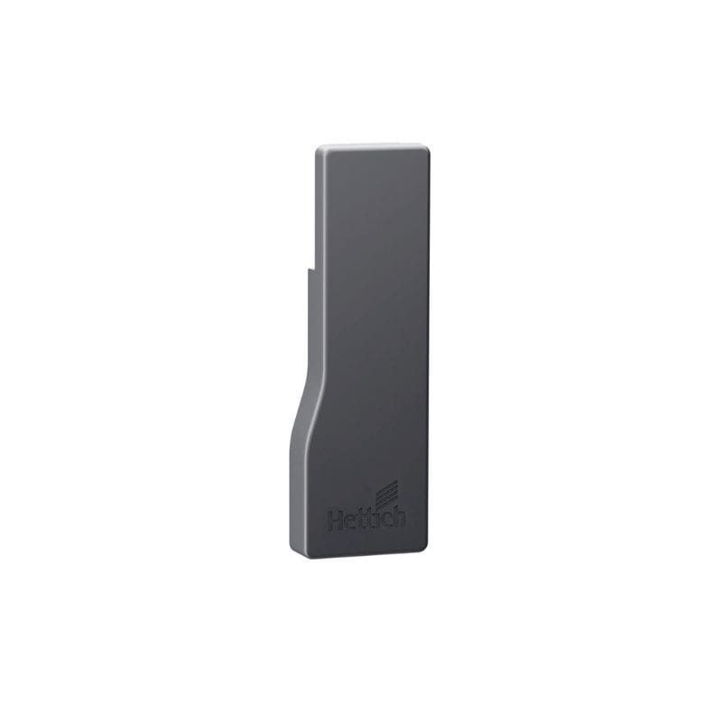 Заглушка ходового элемента WingLine L, антрацит, правая (9329821) Hettich Заглушка ходового элемента WingLine L, антрацит, правая (9329821) Hettich