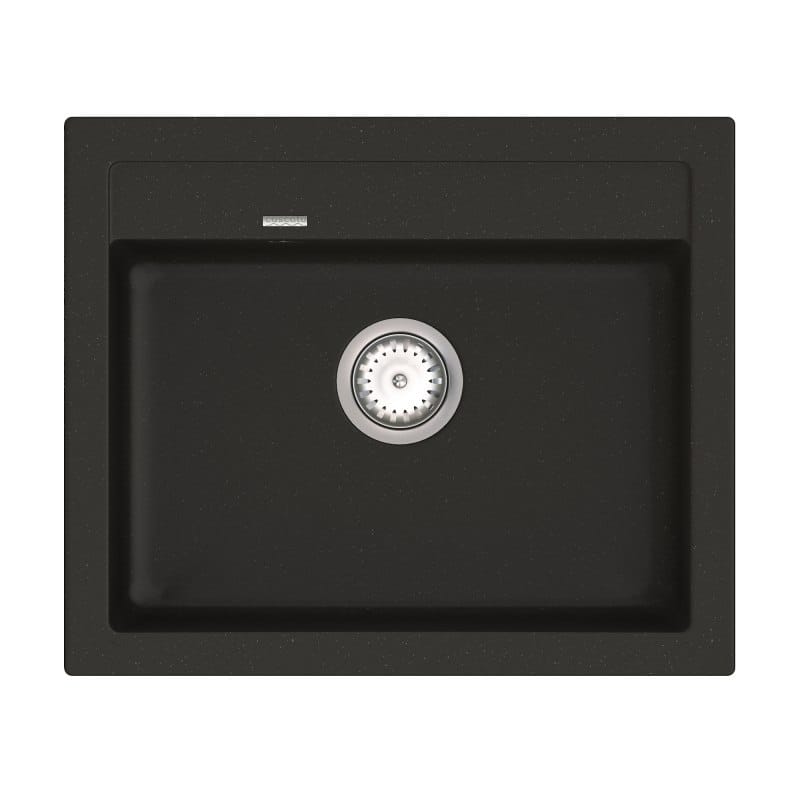 Мойка гранитная Model K 040.60 черный Cascata Мойка гранитная Model K 040.60 черный Cascata