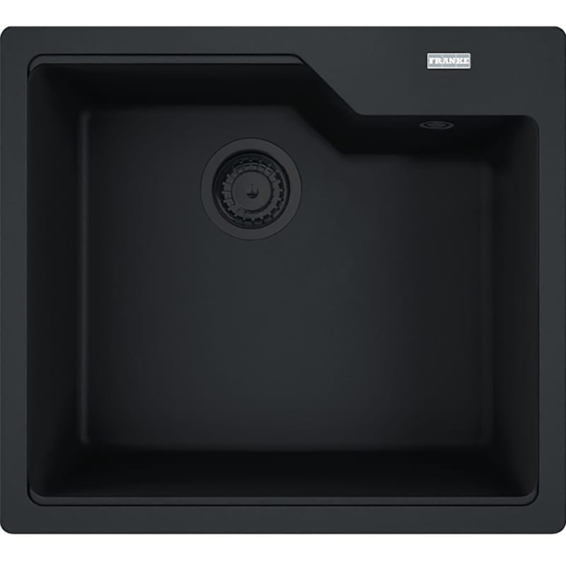 Мойка с сифоном гранит UBG 610-56 Black Edition черный матовый Franke (114.0699.236) Мойка с сифоном гранит UBG 610-56 Black Edition черный матовый Franke (114.0699.236)