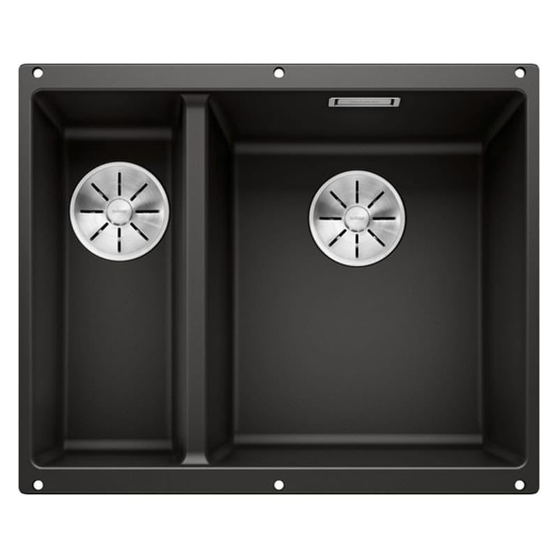 Мойка SUBLINE 340/160-U SILGRANIT (мпс.) черный (чаша справа) BLANCO (525986) Мойка SUBLINE 340/160-U SILGRANIT (мпс.) черный (чаша справа) BLANCO (525986)