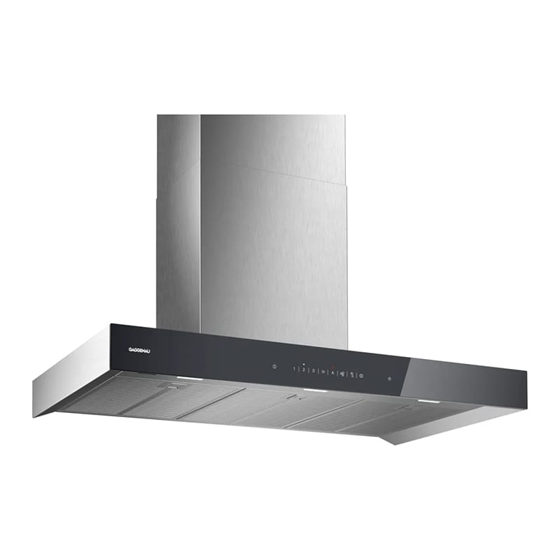 Вытяжка настенная AW240191 90см. нержавеющая сталь/стекло антрацит GAGGENAU Вытяжка настенная AW240191 90см. нержавеющая сталь/стекло антрацит GAGGENAU