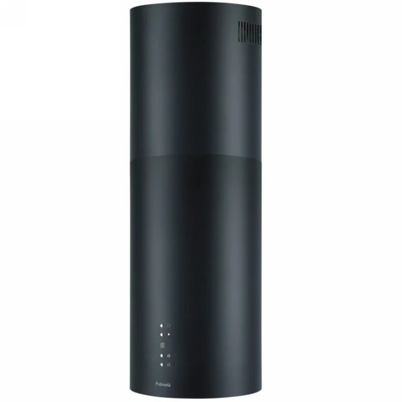 Вытяжка цилиндрическая островная Cylindra Isola 35 Silent Black Fabiano Вытяжка цилиндрическая островная Cylindra Isola 35 Silent Black Fabiano