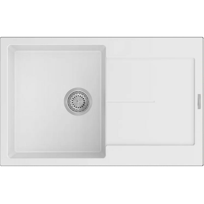 Мийка граніт Navio 79x50 Alpine White Fabiano Мийка граніт Navio 79x50 Alpine White Fabiano