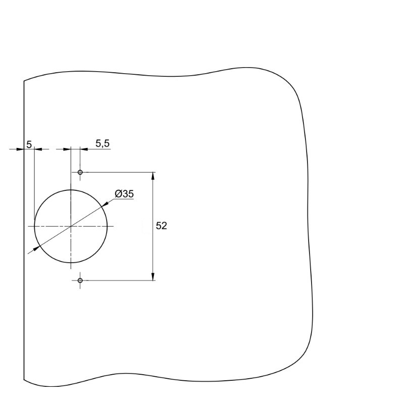 Петля Clip-on, 110°, Sensys 8645, накладная, без доводчика, никель (9071259) Hettich