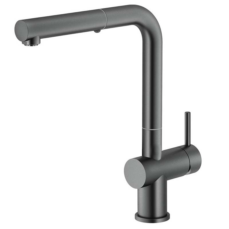 Смеситель Active Plus Super Metallic Pull Out темно-серый, в/ш Franke (115.0524.929) уценка