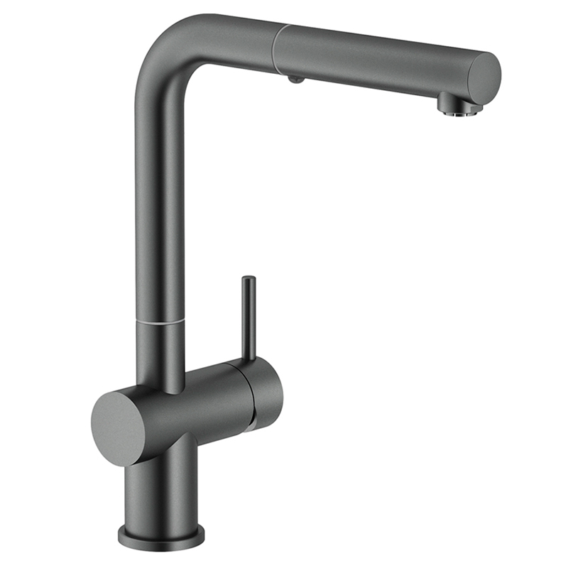 Смеситель Active Plus Super Metallic Pull Out темно-серый, в/ш Franke (115.0524.929) уценка