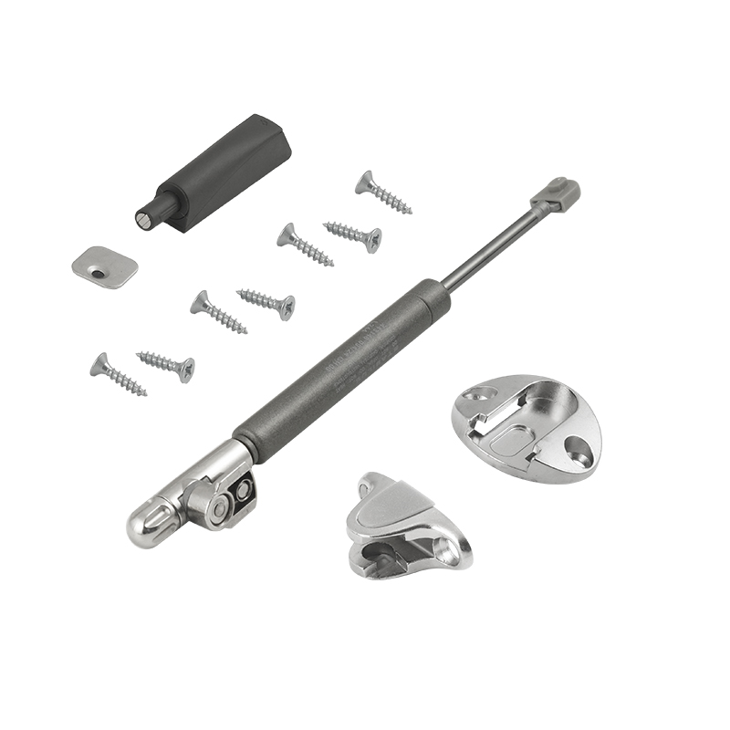 К-т KRABY PushToOpen амортизатор газ. / відчинення вниз L244, Italiana Ferramenta, для ДСП/МДФ