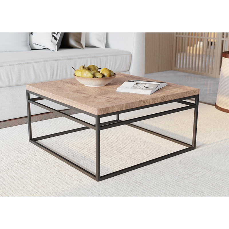 Опора журнального столу Loft SQUARE 70 RAL 9005 Опора журнального столу Loft SQUARE 70 RAL 9005
