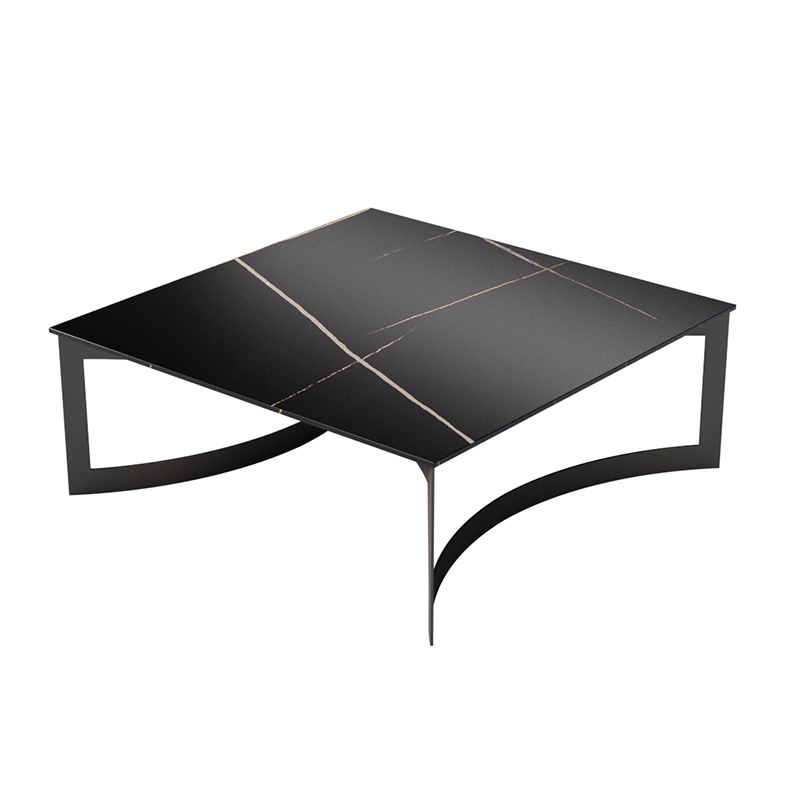 Опора журнального столу Loft SQUARE 120 RAL 9005