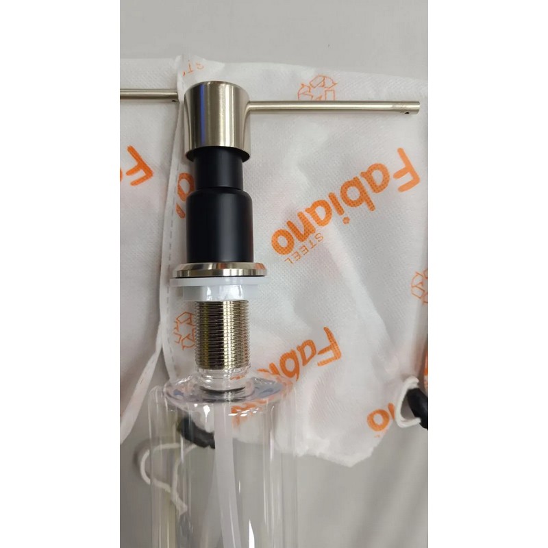 Дозатор для мийки Velvet Black FASD 280 Fabiano Дозатор для мийки Velvet Black FASD 280 Fabiano