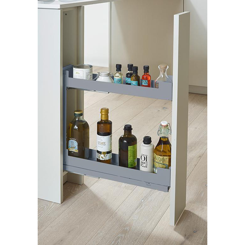 Pinello Spice Liro 150/ 2/ szare prawy, cargo do małych przestrzeni przy zlewie i kuchence Pinello Spice Liro 150/ 2/ szare prawy, cargo do małych przestrzeni przy zlewie i kuchence