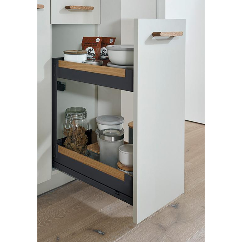 Pinello Cargo Liro z drewnem 300/ 2/ antracyt prawy, cargo do podblatowych szafek kuchennych Pinello Cargo Liro z drewnem 300/ 2/ antracyt prawy, cargo do podblatowych szafek kuchennych