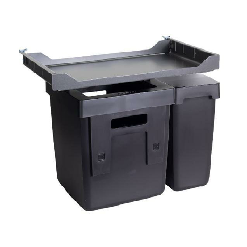 OEKO UNIVERSAL 600/ gł.450/ 40+17 l/ antracyt, sortownik na śmieci z pokrywą do szafki pod zlew OEKO UNIVERSAL 600/ gł.450/ 40+17 l/ antracyt, sortownik na śmieci z pokrywą do szafki pod zlew