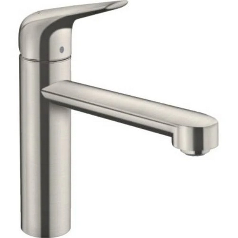 Смеситель для кухни Focus M42 KM120 сталь Hansgrohe (71806800)