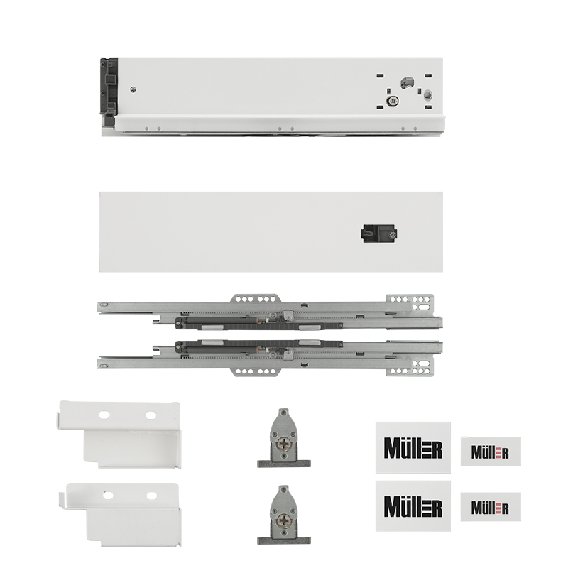 Комплект для шухляди Muller Box profi line 3D L=350 Н=95 білий