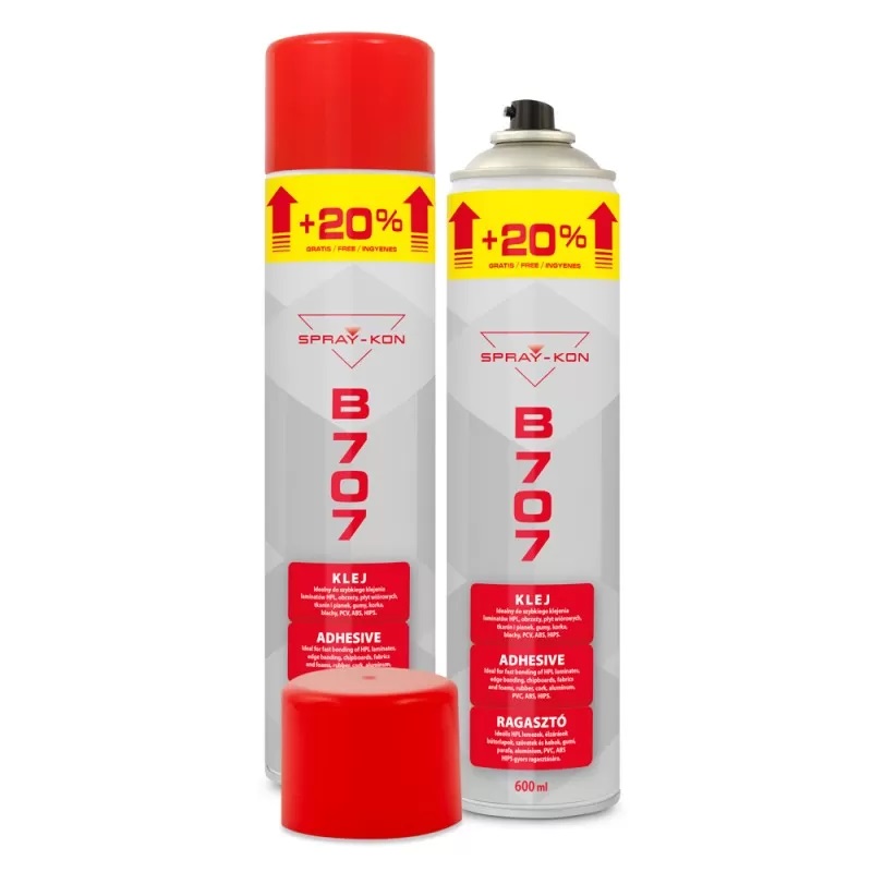 Контактний клей-спрей SPRAY-KON B707, 600ml Контактний клей-спрей SPRAY-KON B707, 600ml