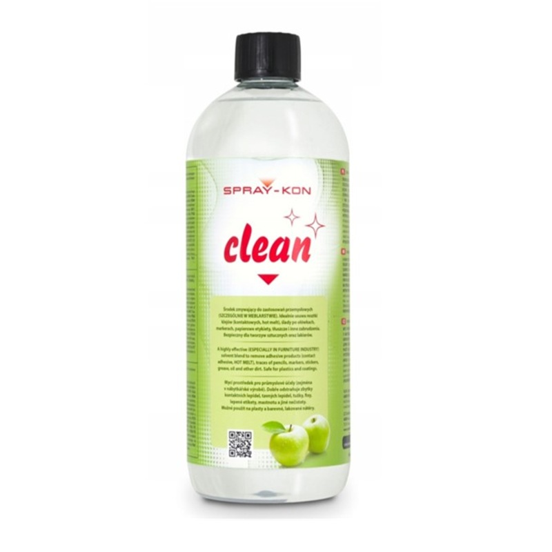 Засіб для очищення SPRAY-KON CLEAN, яблуко, пляшка 1л