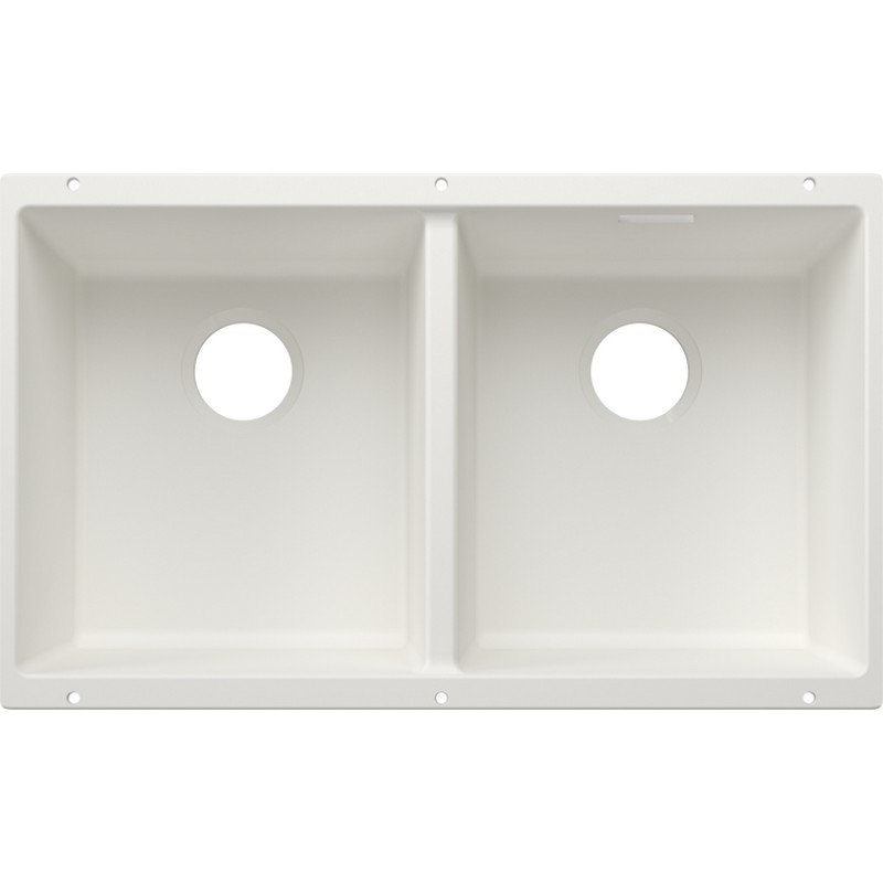 Мийка SUBLINE 350/350-U SILGRANIT (мпс) білий BLANCO (527831)