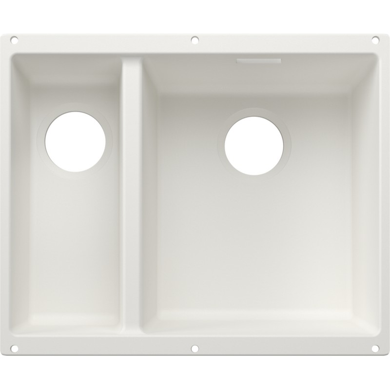 Мийка SUBLINE 340/160-U SILGRANIT (мпс) білий BLANCO (527815)