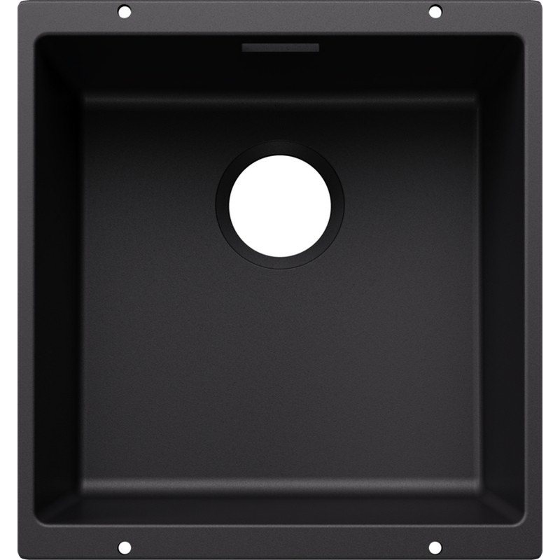 Мийка SUBLINE 400-U SILGRANIT (мпс) чорний BLANCO (527786)