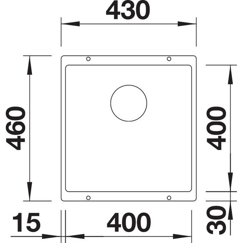 Мийка SUBLINE 400-U SILGRANIT (мпс) ніжний білий BLANCO (527788) Мийка SUBLINE 400-U SILGRANIT (мпс) ніжний білий BLANCO (527788)