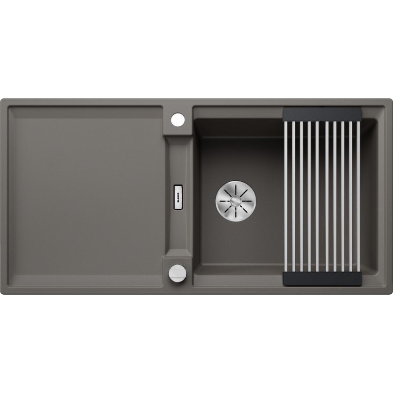 Мийка ADIRA XL 6 S SILGRANIT (врізна) вулканічний сірий BLANCO (527620)