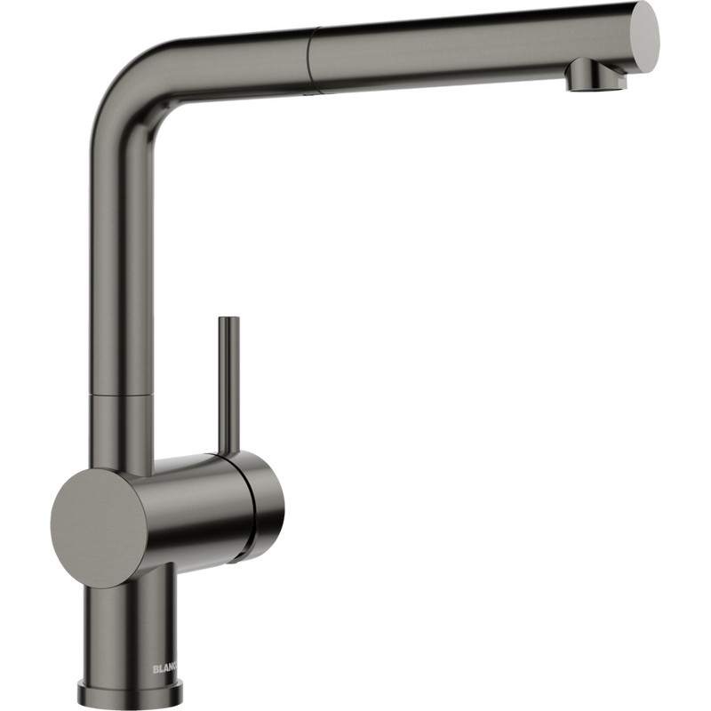 Змішувач LINUS-S satin dark steel (в/ш) BLANCO (527733) Змішувач LINUS-S satin dark steel (в/ш) BLANCO (527733)