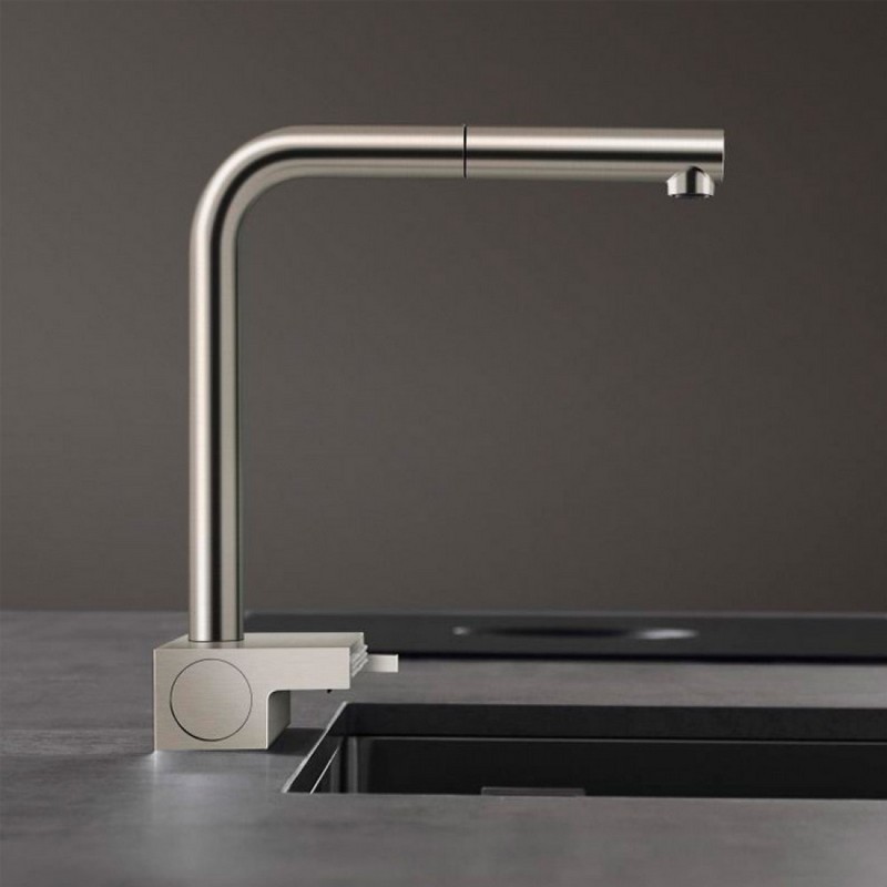 Змішувач для кухні Aquno Select M81 (в/ш) сталь Hansgrohe Змішувач для кухні Aquno Select M81 (в/ш) сталь Hansgrohe