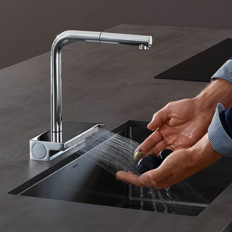 Змішувач для кухні Aquno Select M81 (в/ш) хром Hansgrohe