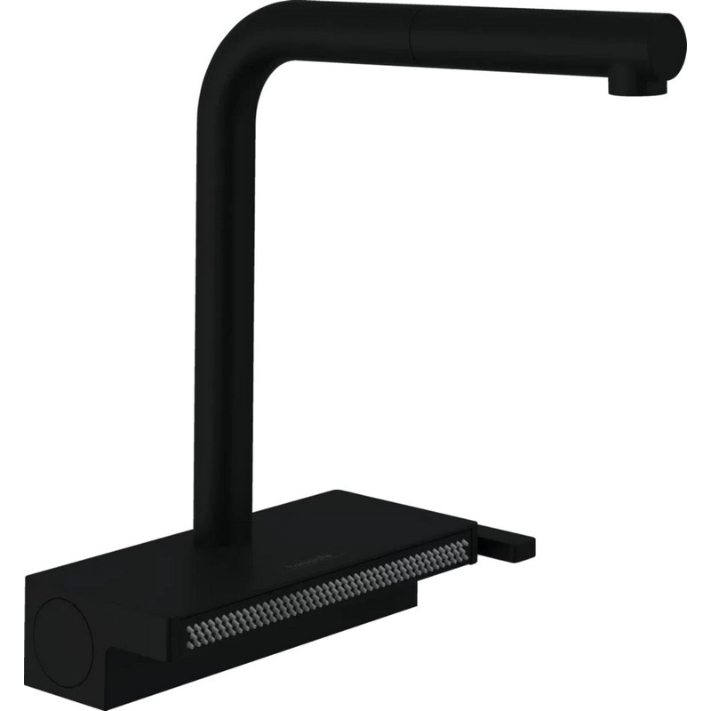 Змішувач для кухні Aquno Select M81 (в/ш) чорний матовий Hansgrohe