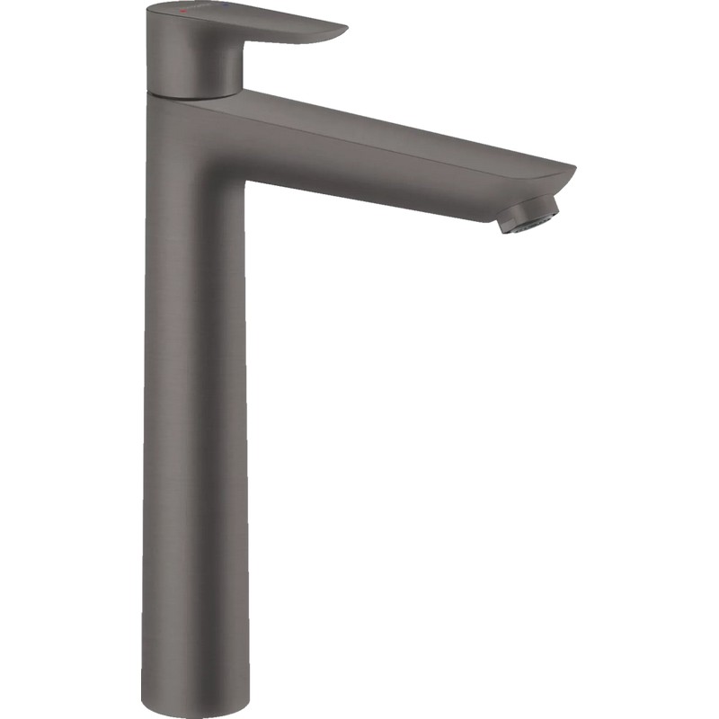 Змішувач для умивальника Talis E 240 з донним клапаном Brushed Black Chrome Hansgrohe (71716340)